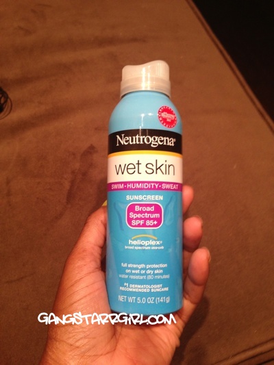 Neutrogena Wet Skin Sunscreen With Helioplex